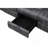 Dark Gray Polish Microfiber Power Motion Sofa W/Drop Down Table