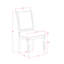 8312E4DB3D8D44D78B6DCFC9D656ED11 - Table ronde de cuisine 7 pièces et 6 chaises Parsons en polyester à haut dossier, noir sablé-989020874-989020877
