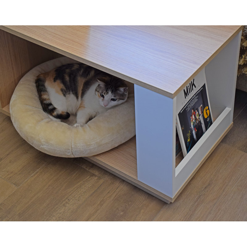 Shaena Floor Shelf End Table