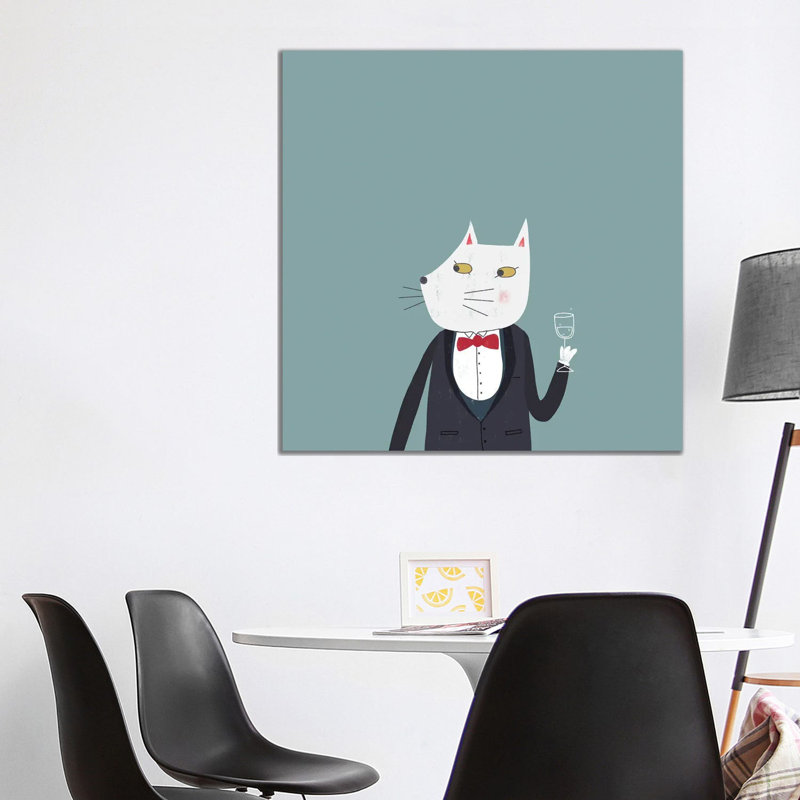 Cheers! 1 Piece Wrapped Canvas Wall Art, 93.98 cm H x 93.98 cm W x 3.175 cm D