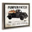 "Fall Harvest", art mural sur toile flottant encadré brun par Cindy Jacobs-1077189220-1081169082