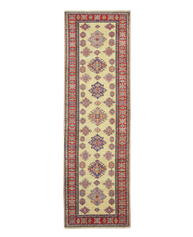 Kazak One-of-a-Kind 2'8" X 9'9" Hand Knotted Area Rug