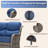 Wickes Haven 7-Person PE Wicker Outdoor Patio Conversation Set With 6" Thickness Cushions-475736283-483481591