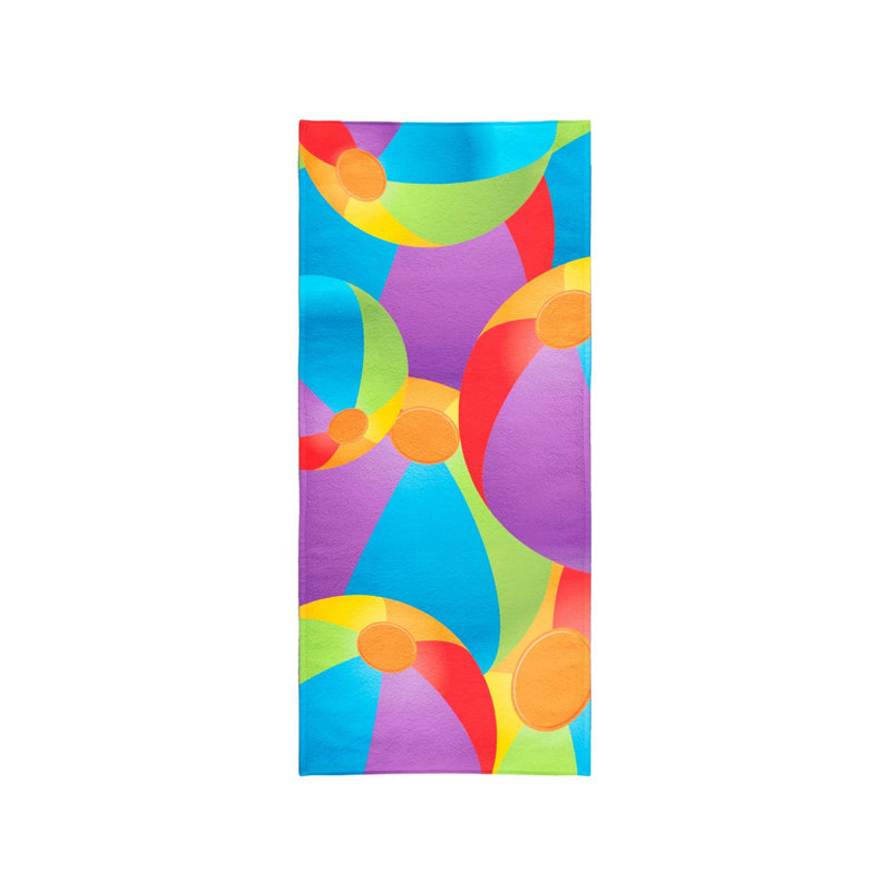 Serviette de plage 100% coton Curtisha