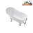 51.2'' x 25.6'' Soaking Acrylic Bathtub-72770402-76231117
