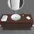 APRESSHUI 13.4'' Ceramic Oval Bathroom Sink with Overflow