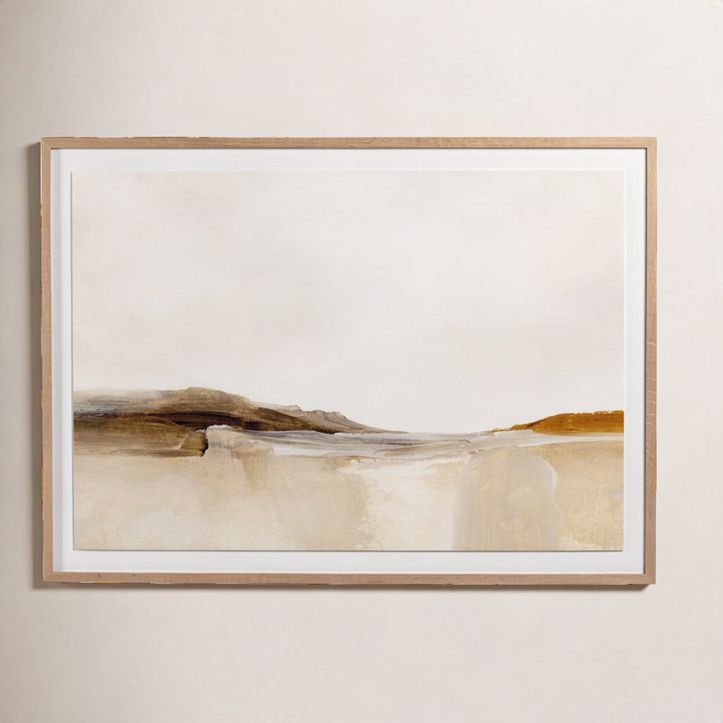 Colorado by Dan Hobday - Painting on Oak Frame, 30" H x 40" W