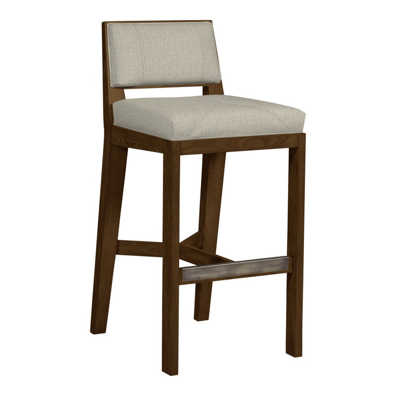 Thom Filicia 32.5'' Bar Stool, Ian Smoke, Havana