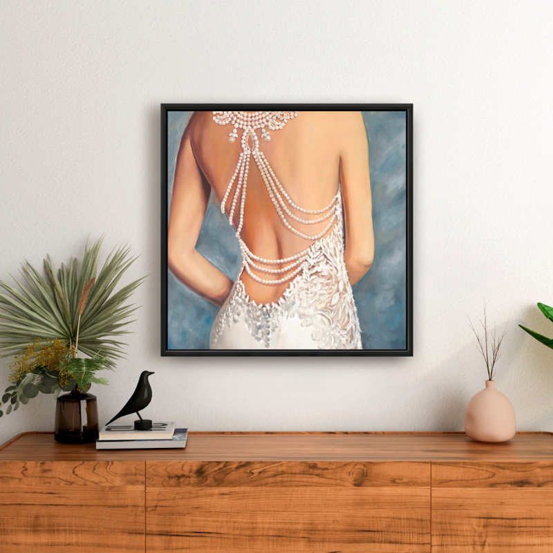 " Wedding Dress ", 24" H x 24" W