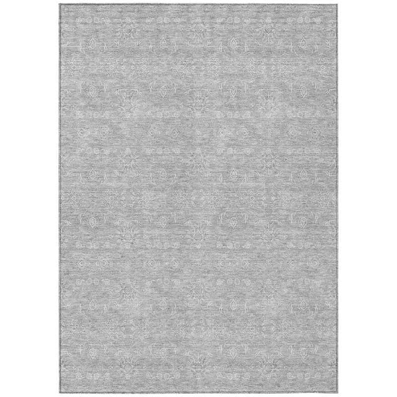 Tapis intérieur / extérieur Killingly avec envers antidérapant, Rectangle 9 pi x 12 pi