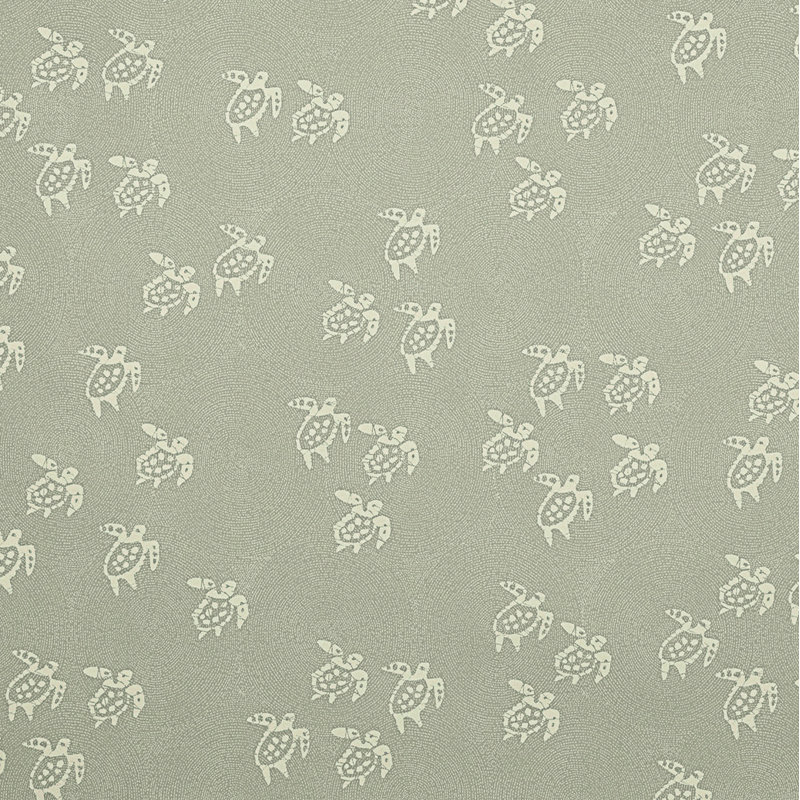 Painted Turtles Indoor/Outdoor Fabric, Shell