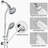 All-In-One Kit with Rough in-Valve-70824450
