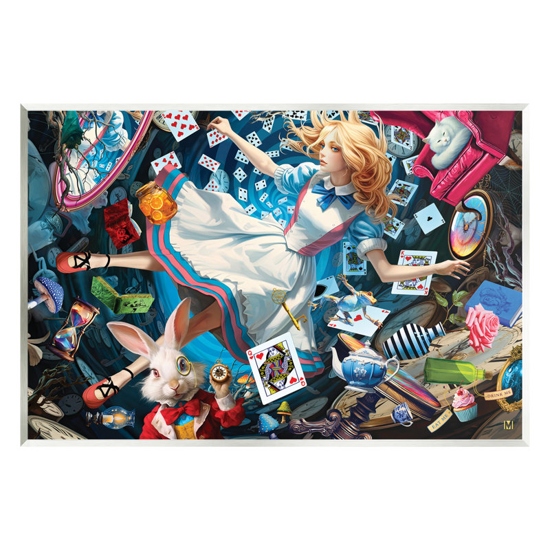 «Storybook Tale Collage» par Michael David Ward, H 10 po x l 15 po