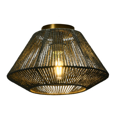 Plafonnier encastré 1 lumière 13,8 po Bartho