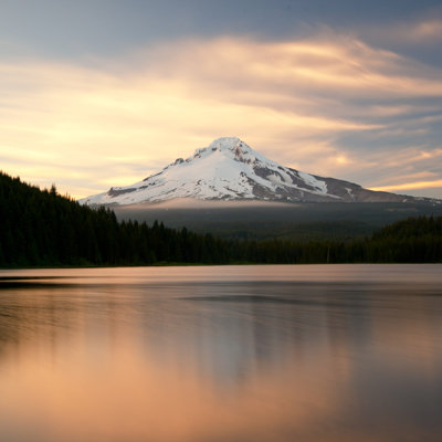 Mont Hood - photographie sur toile tendue