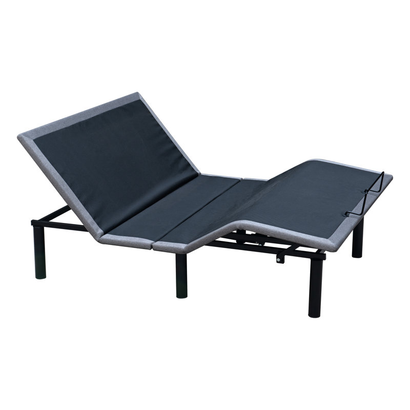 Base de lit réglable avec réglage à distance de la tête et des pieds, Grand lit