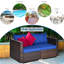 Chaise de patio avec coussins-1498722039