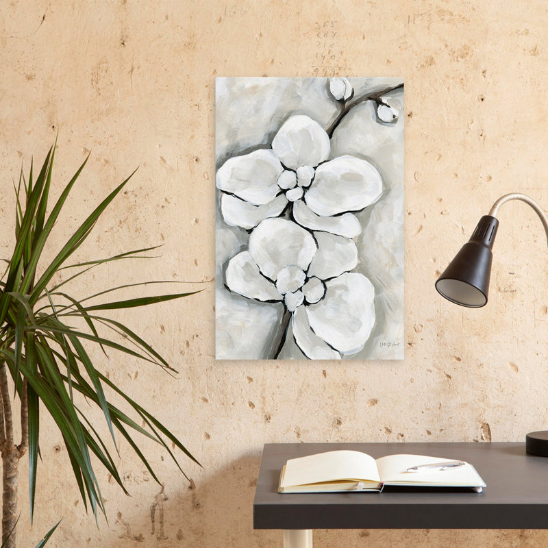Orchidée contemporaine contemporaine et moderne, H 24 po x l 16 po
