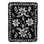 Jeté en sherpa monochromatique 1 pièce Aztec Bloom