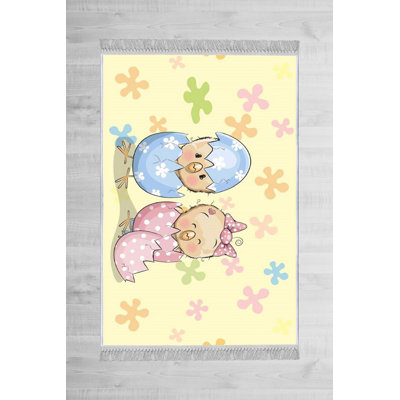Tapis luxueux en velours 5,9 x 9,2 pieds | Tissu 100% velours, semelle 100% coton, hauteur des poils de 0,4 po | Antibactérien, antidérapant, lavable à la machine | Impression numérique 3D élégante pour le décor du salon et de la chambre à coucher