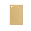 Elegant Kitchen and Bath Metal Finish Sample in Brass