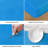 Dioselyn Solid Color Water Resistant Anti-Fatigue Non-Skid Kitchen Mat