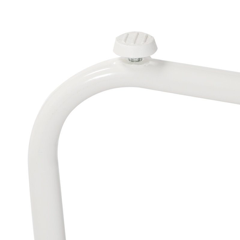 Artemus End Table, White Top/White Base