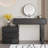 Makeup Vanity with Light mirror,5 drawers,1 chair