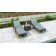 Thornaby Outdoor Wicker Chaise Lounge Set with Table , Cushion Included