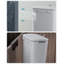 Poubelle suspendue, poubelle murale, poubelle de cuisine de 2,4 gallons avec couvercle pour déchets alimentaires, suspendue ou collée sur une porte d'armoire, pour armoire de cuisine, sous évier