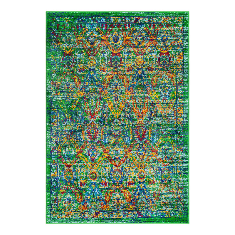 Erkam Oriental Indoor Rug, Rectangle 4'1" x 6'1"