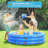 Plastic Round Inflatable Pool 15.7'' H x 59'' W x 59'' L