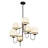 Alba 6 - Light Steel Chandelier-95320120