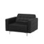 Leung Faux Leather Club Chair-90301491