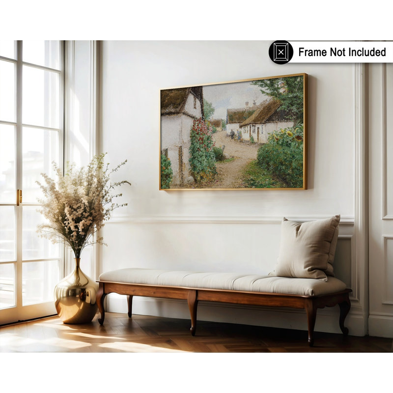 Jour d'été dans un village, Unframed, Poster, 24"H x 32"W
