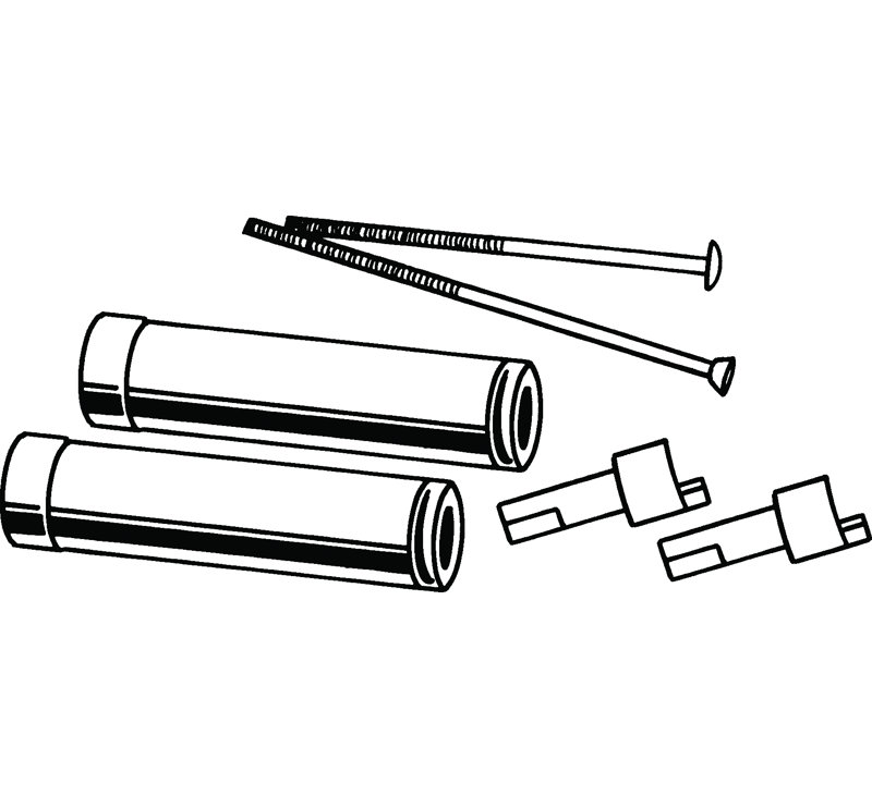 Screw Extender Tub Shower Faucet