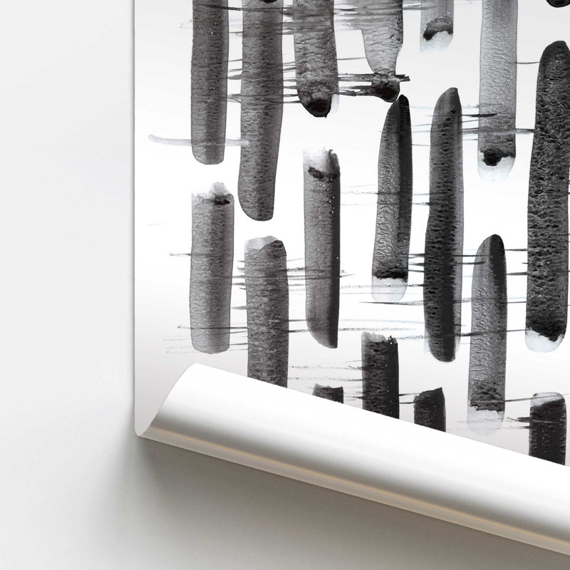 «Balance in Black and White», reproduction d'art roulée, H 11 po x l 14 po