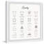 Do Not Dry Clean 1 Piece Single Picture Frame Wall Art-154736475