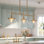 Luminaire suspendu pour îlot de cuisine 3 lumières l 34,5 po Jonesboro