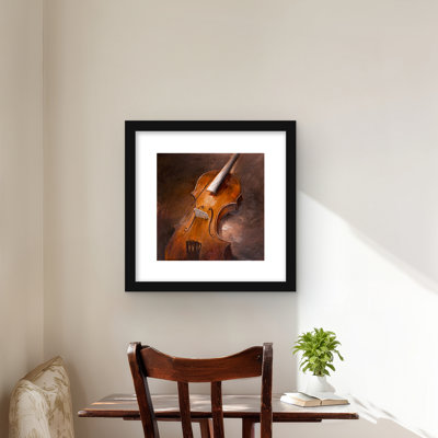 Alto - Contemporary Livingroom Framed Matted Print Decor