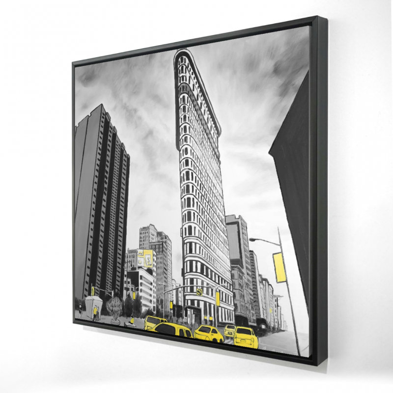 «Outline Of Flatiron Building To New-york»