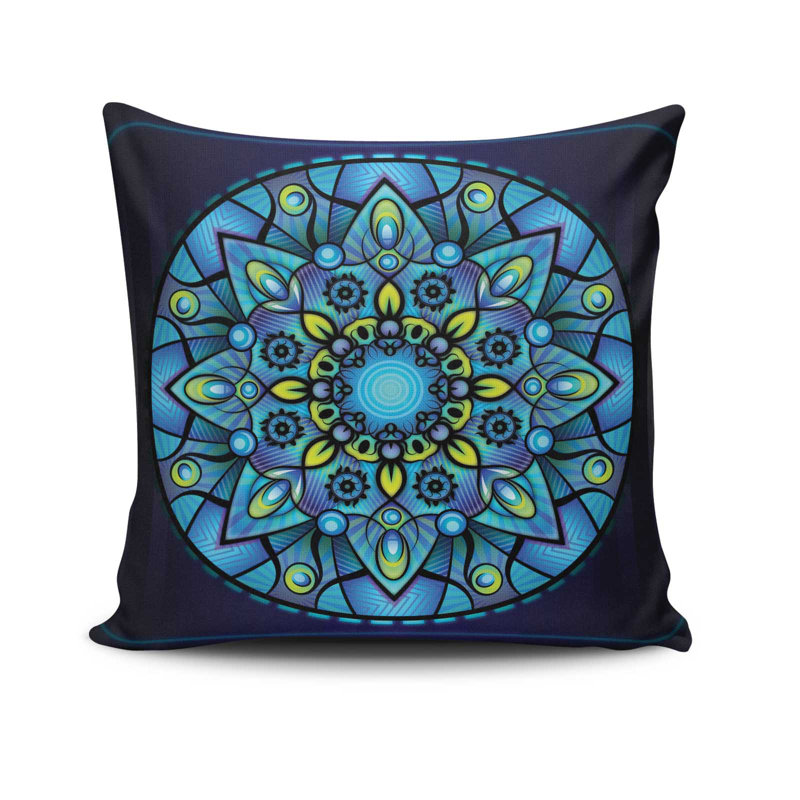 Housse et insert de coussin décoratif intérieur / extérieur en coton / polyester Tomson