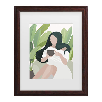 Bolog Rosana Laiz Blursbyai Relax Time Matted Framed Art