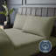 Silentnight Pure Cotton 200 TC Extra Deep Fitted Sheet-112620264-112620261