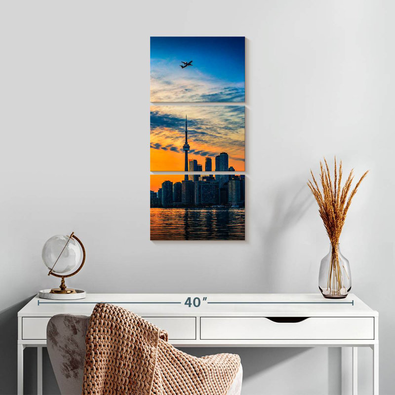 Toronto Sundown de Toronto, H 27 po x l 12 po