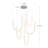 Akoya 80 Light Chrome dimmable LED Chandelier-124959292-124959293