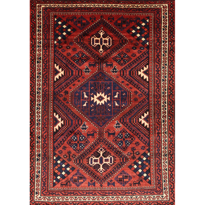 Oriental Indoor Rug, Rectangle 7' x 9'