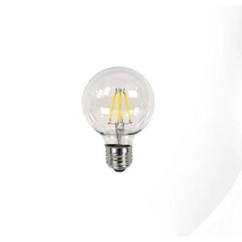 Clear LED Globe Bulbs, Dimmable (Cool White, 4W)