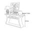 Console de couloir noire-441365893