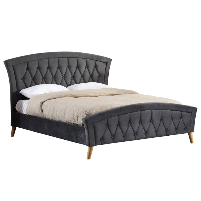 Beaumont Upholstered Bed Frame, Doulble (4'6)
